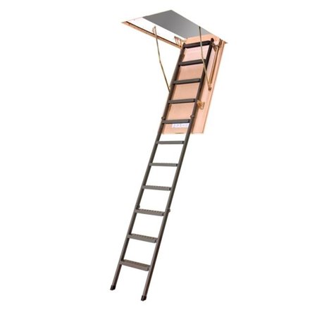 FAKRO Fakro 66866 LMS Metal Insulated Attic Ladder; 350Lbs 66866